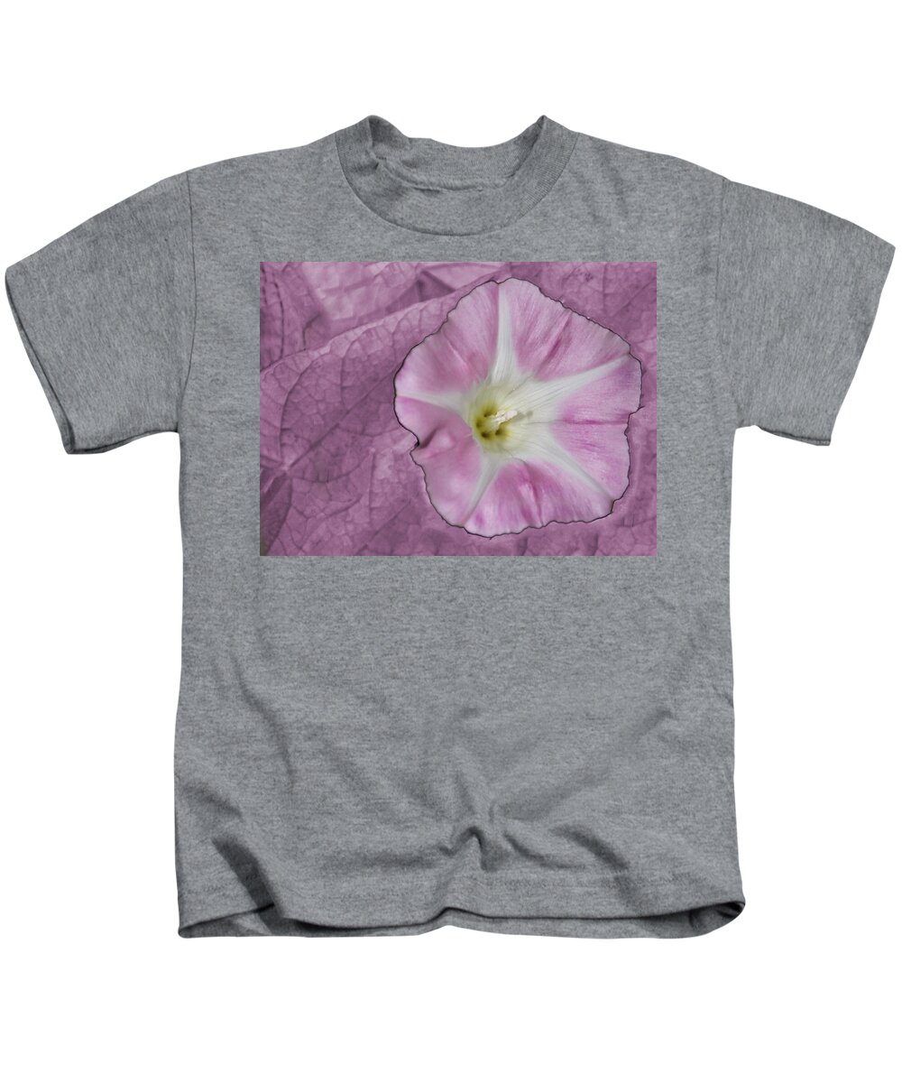 Flower Kids T-Shirt featuring the photograph Pink Flower by David Yocum