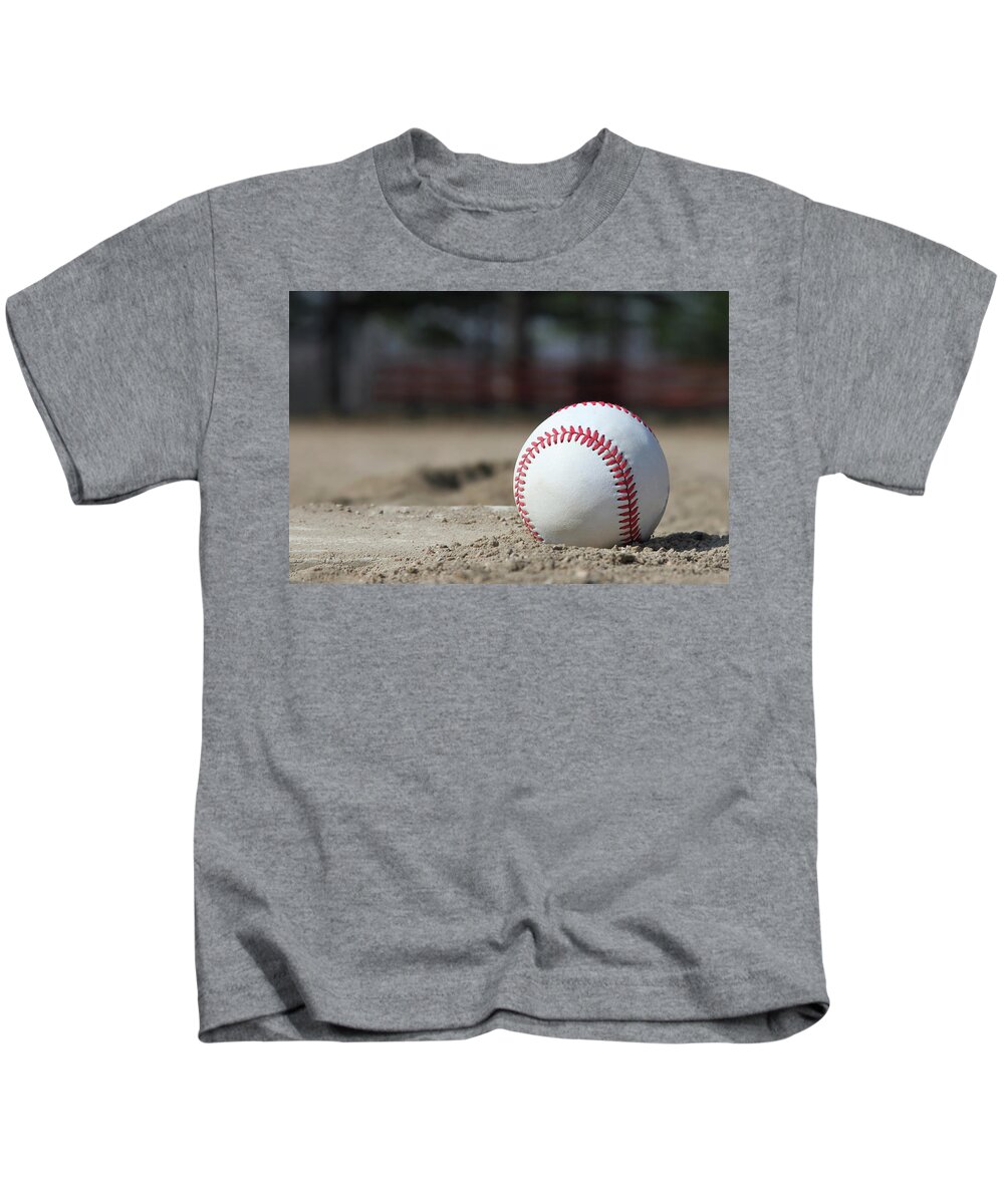 Baseball Kids T-Shirt featuring the photograph Play Ball by Jackson Pearson