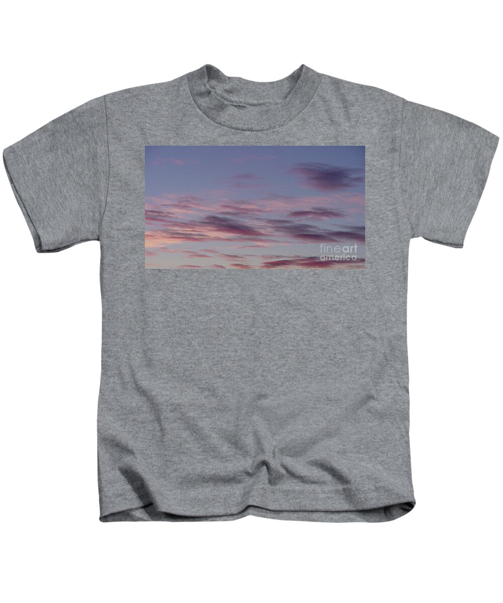 Prairie Sunset Kids T-Shirt featuring the photograph Prairie Sunset by Donna L Munro