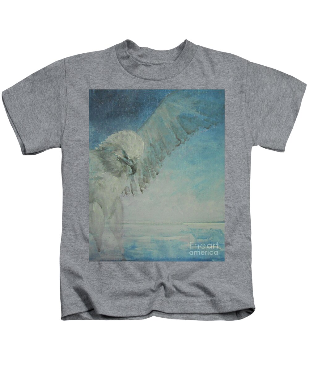 Impressionism Kids T-Shirt featuring the painting Pure Spirit by Jane See