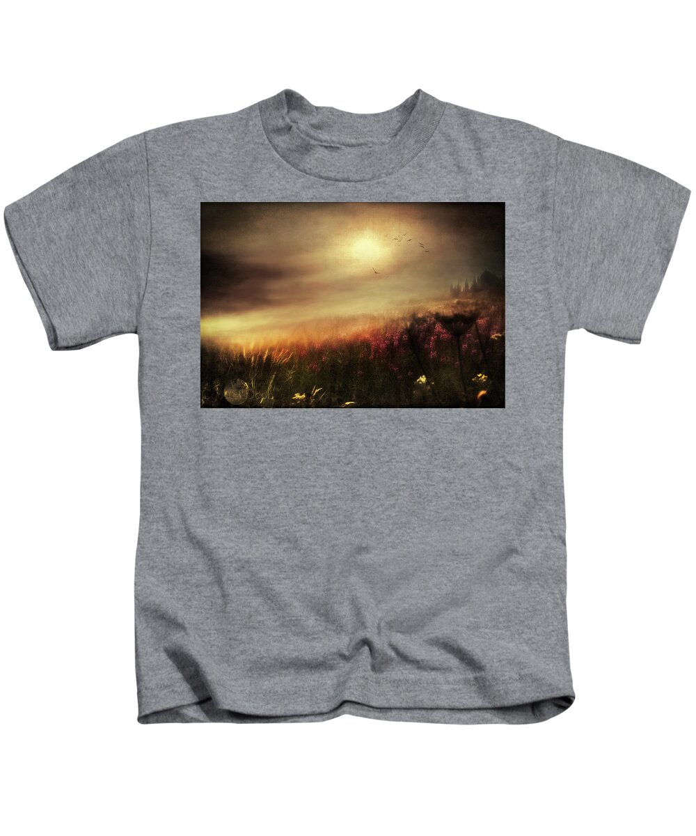  Kids T-Shirt featuring the photograph Roslyn Chapel by Cybele Moon