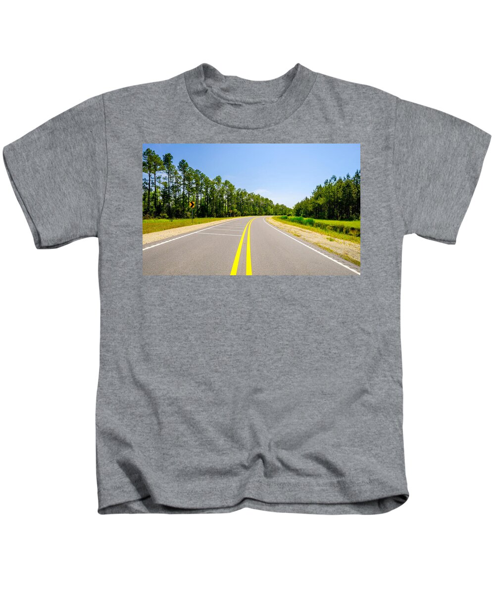 Alabama Kids T-Shirt featuring the photograph Rural Highway by Raul Rodriguez