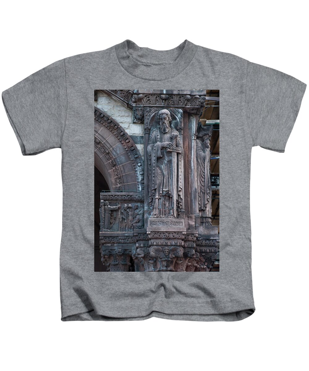 Boston Kids T-Shirt featuring the photograph Saint Paul by Rick Mosher