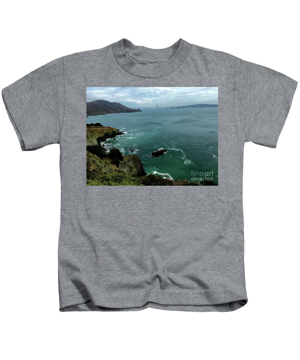 Golden Gate Kids T-Shirt featuring the photograph San Fran #1 by Dennis Richardson