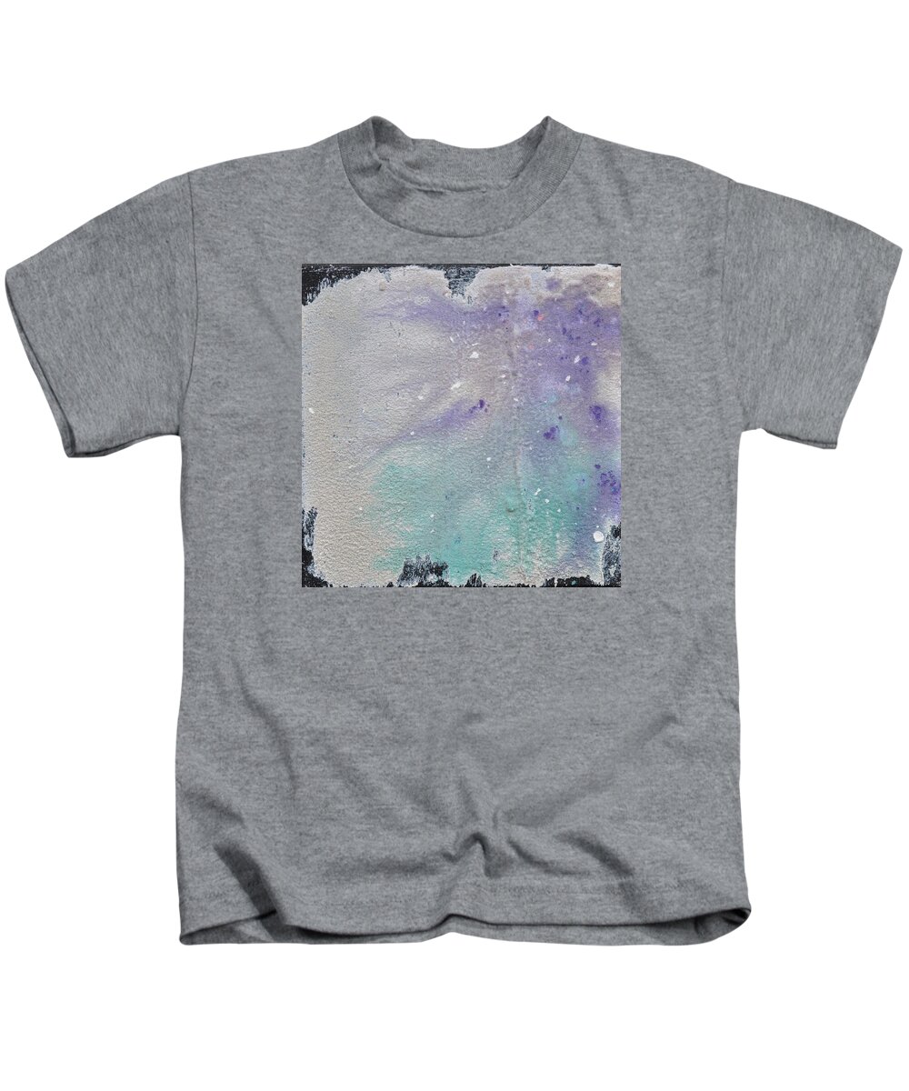 Abstract Kids T-Shirt featuring the painting SandTile #AM214151 by Eduard Meinema