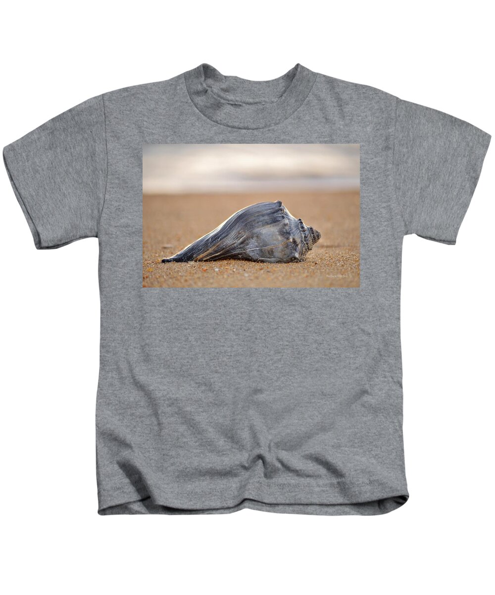 Obx Sunrise Kids T-Shirt featuring the photograph Sea Life by Barbara Ann Bell
