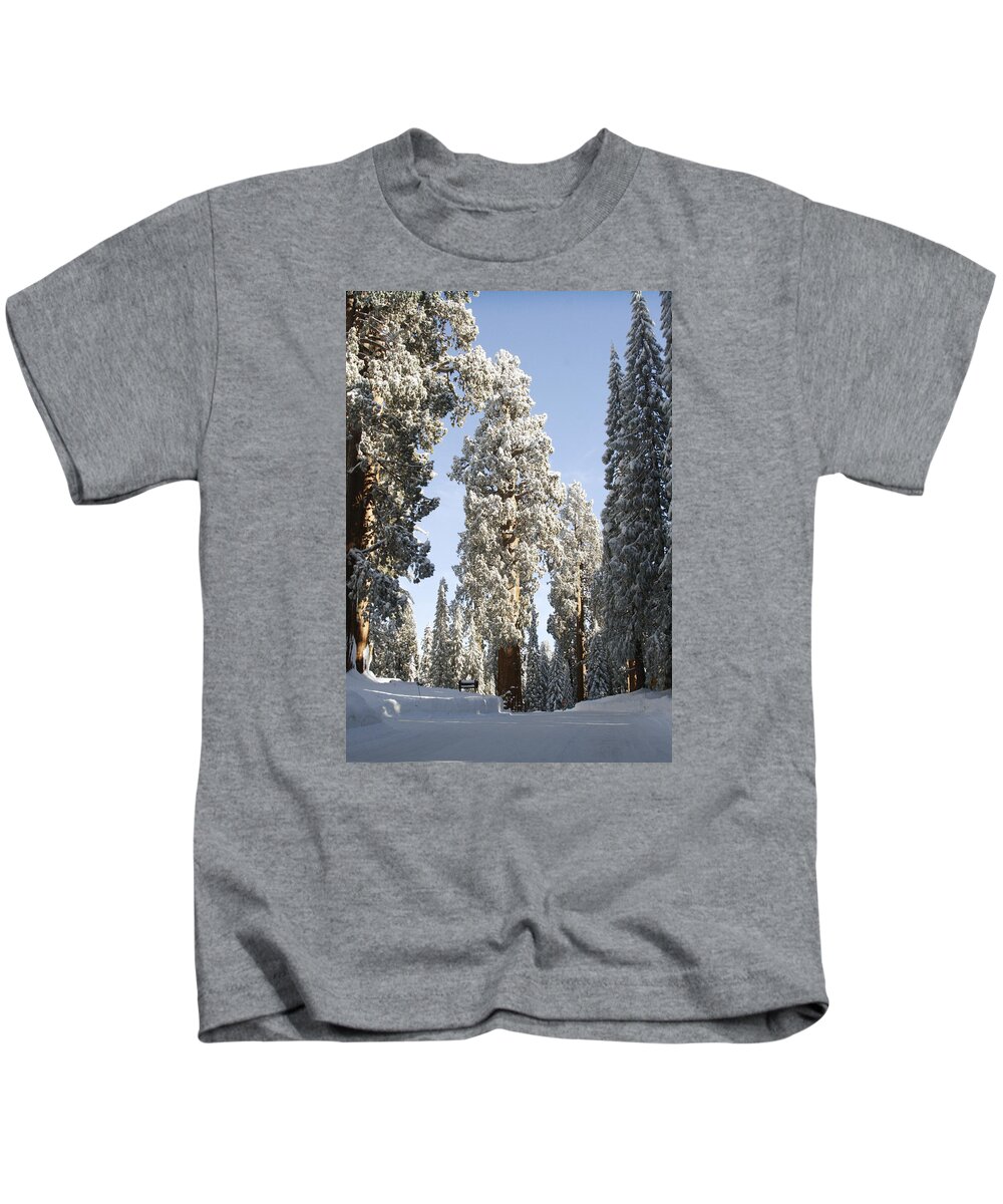 Sequoia Kids T-Shirt featuring the photograph Sequoia National Park 4 by Masha Batkova