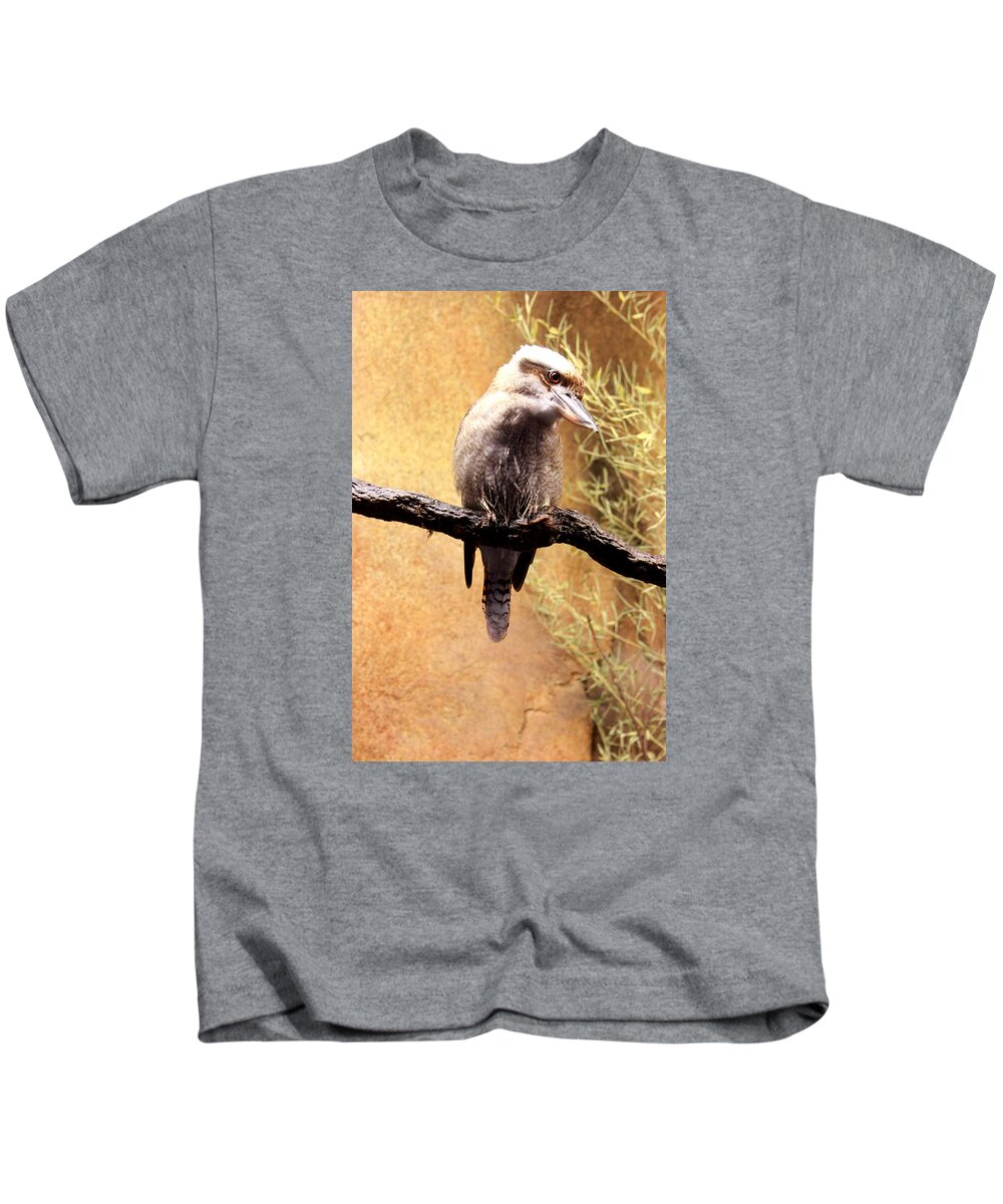 Animals Kids T-Shirt featuring the photograph Small Bird by Mike Dunn