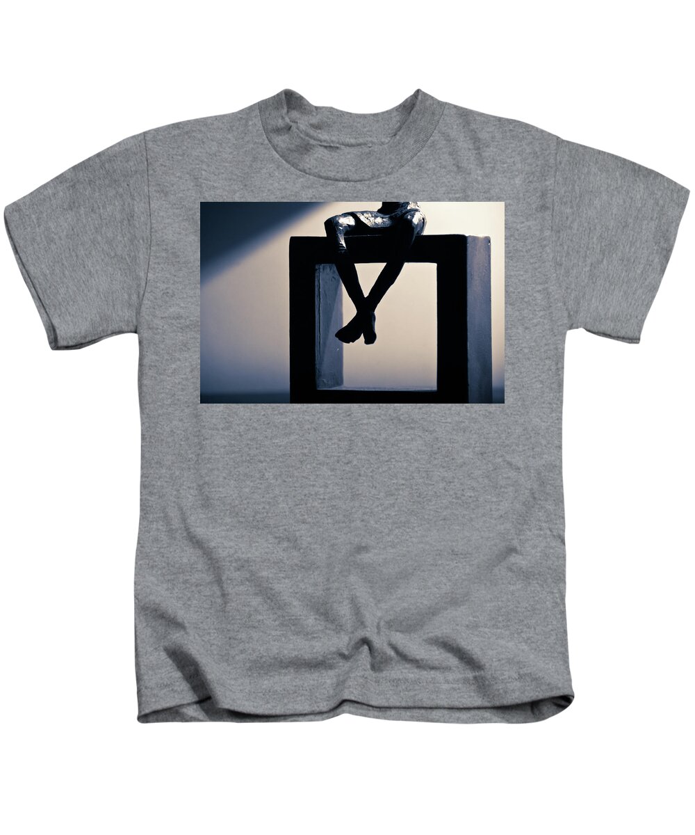 Square Foot Kids T-Shirt featuring the photograph Square Foot by David Sutton