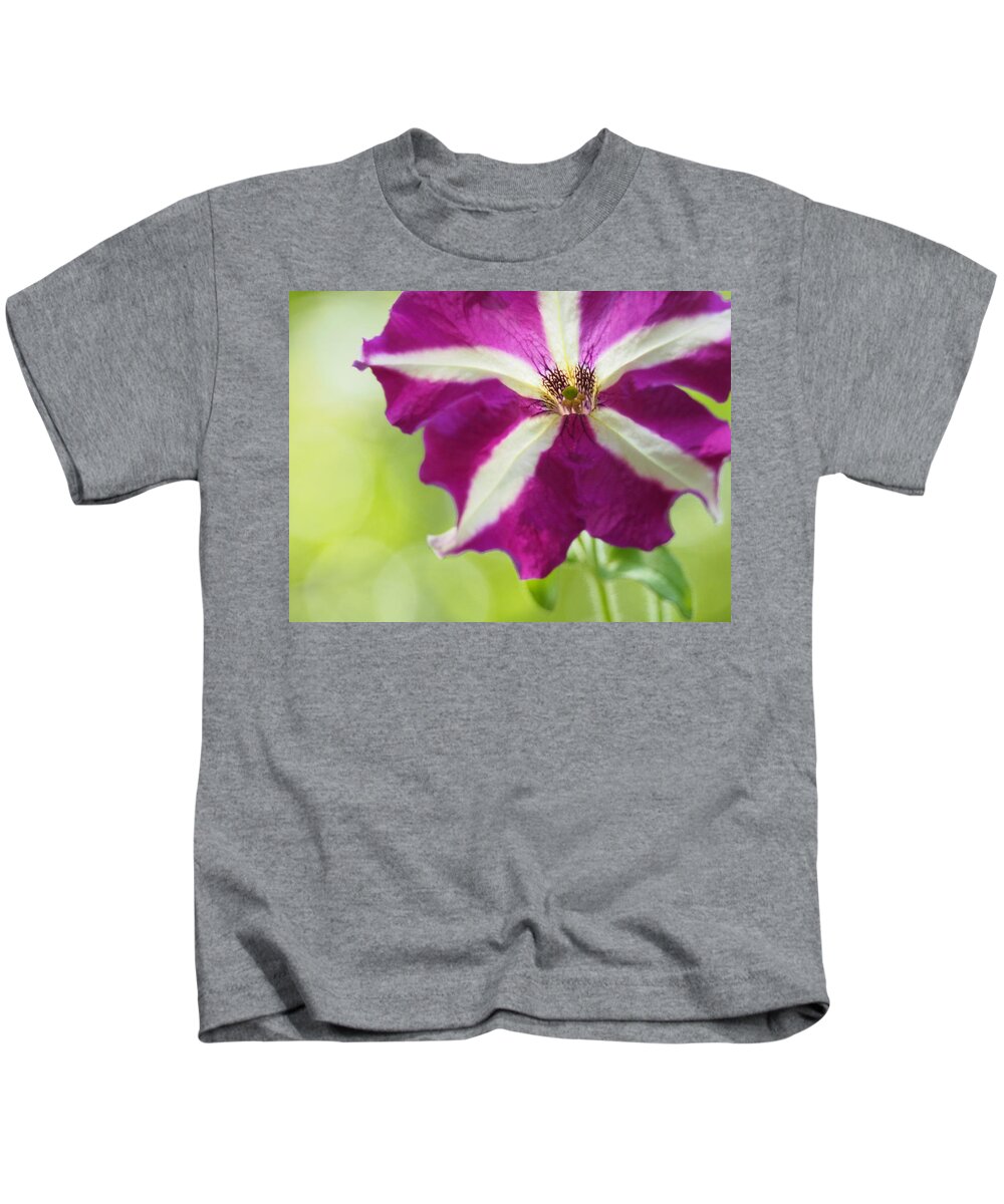 Flowers Kids T-Shirt featuring the photograph Star by Dorothy Lee