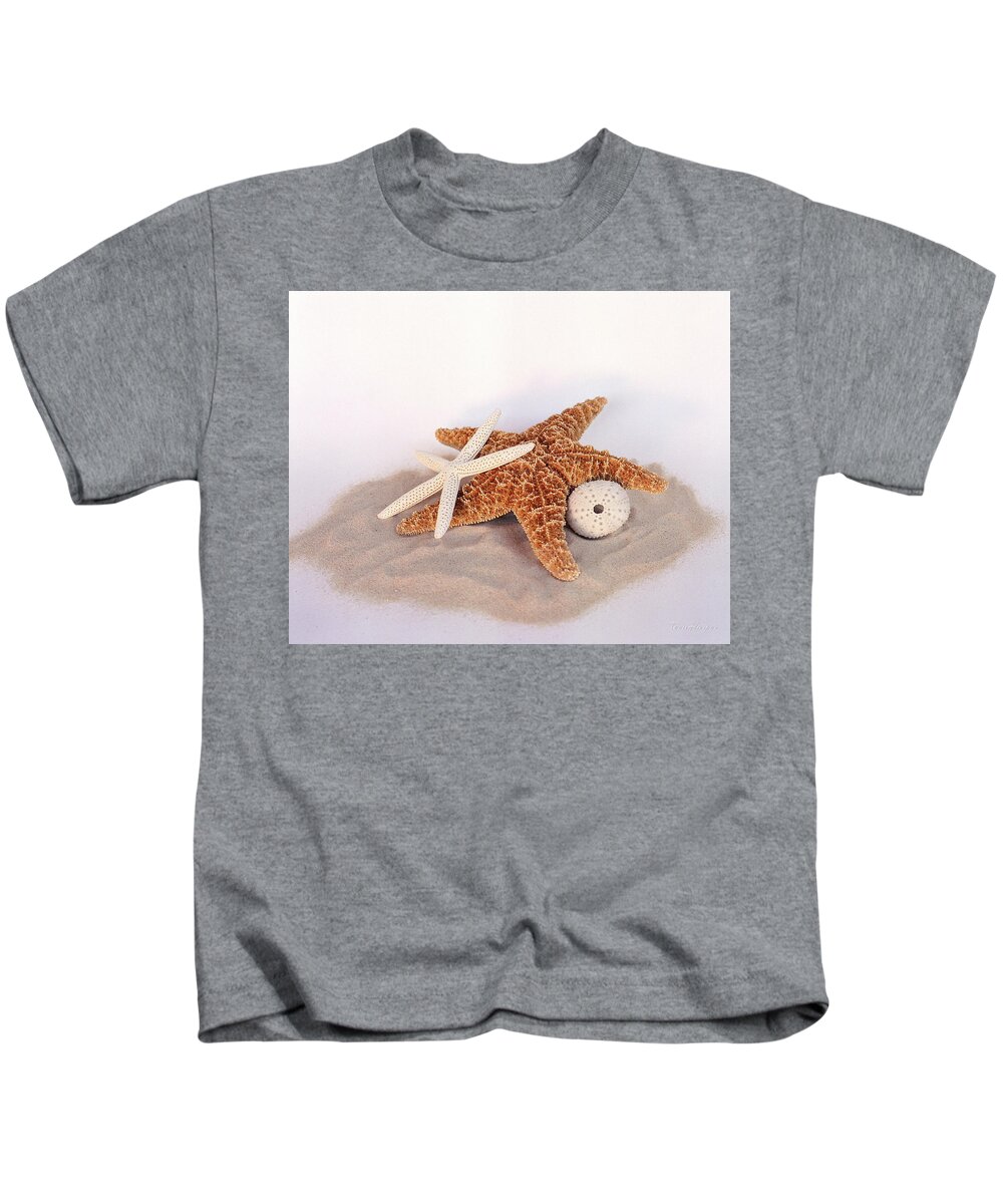 Starfish Kids T-Shirt featuring the photograph Starfish Still Life by Terri Harper