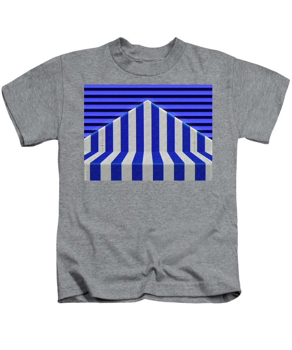 Photography Kids T-Shirt featuring the photograph Stripes by Paul Wear
