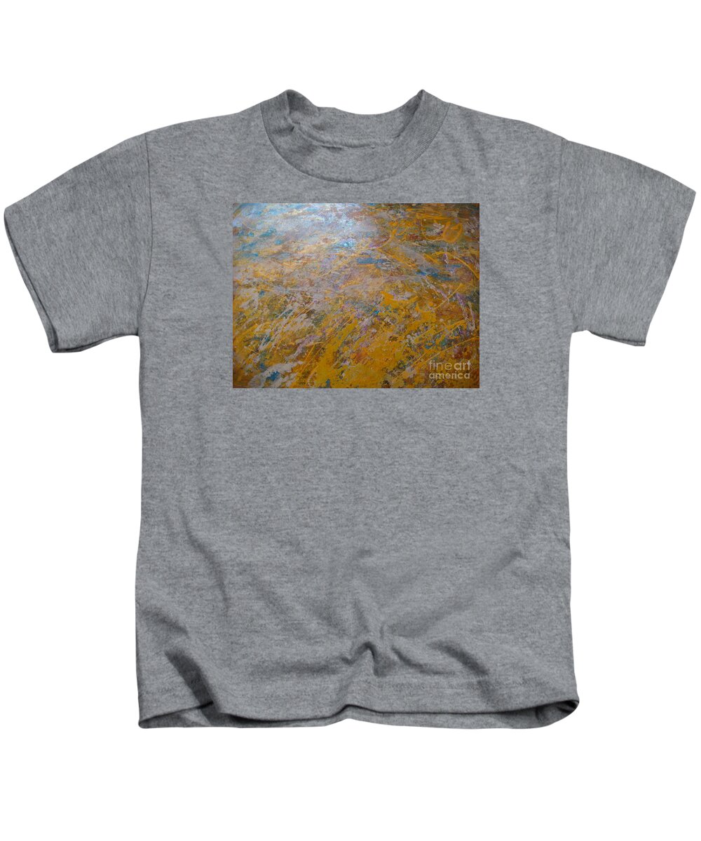 Summer Kids T-Shirt featuring the painting Summer Time by Fereshteh Stoecklein