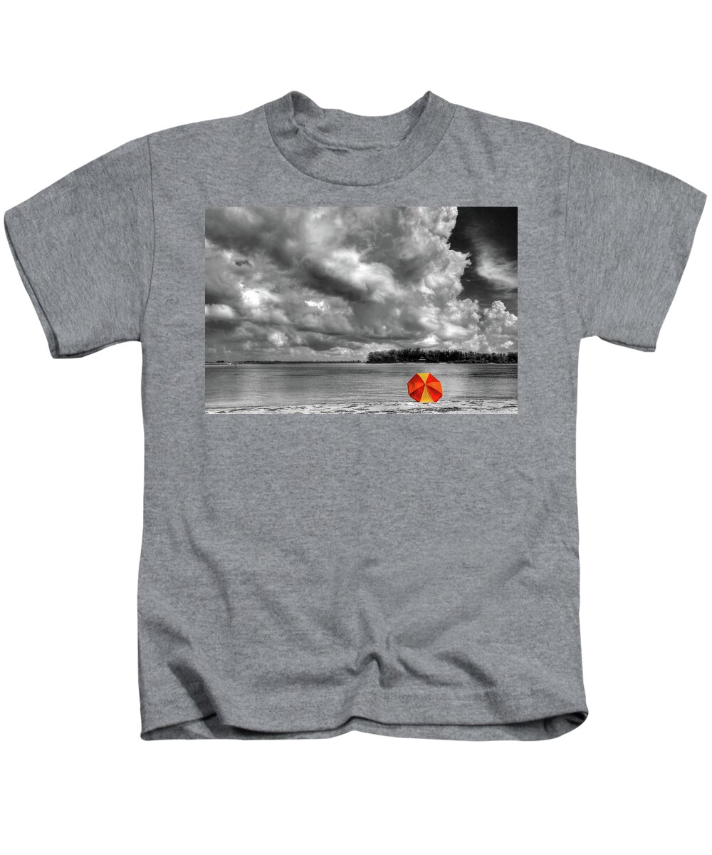 Beach Kids T-Shirt featuring the photograph Sun Shade by HH Photography of Florida