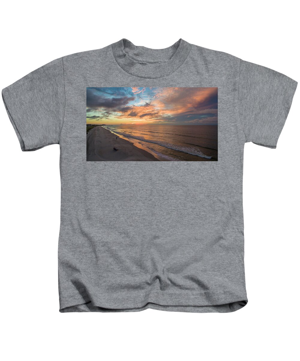 Sunrise Kids T-Shirt featuring the photograph Sunrise5 by Star City SkyCams