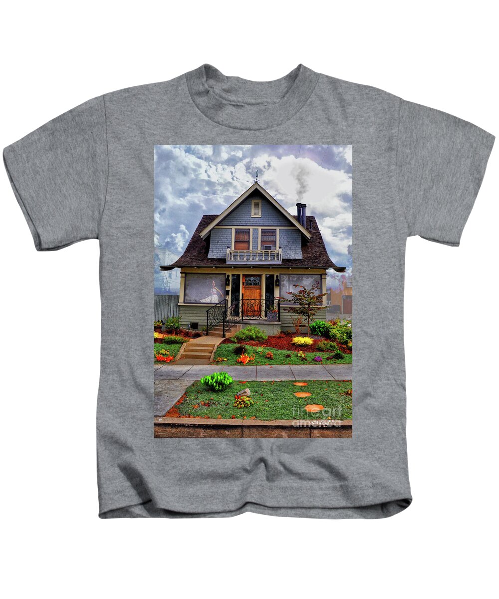 Winberry Kids T-Shirt featuring the digital art And Everything Nice by Bob Winberry