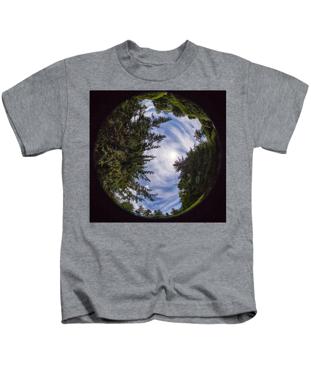 Fisheye Kids T-Shirt featuring the photograph The Berkshires 944 by Michael Fryd