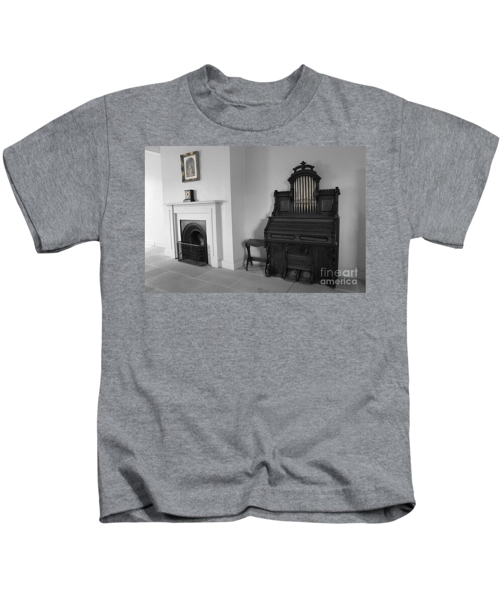 History Of Welfare Kids T-Shirt featuring the photograph The Art of Welfare. Masters flat. by Elena Perelman