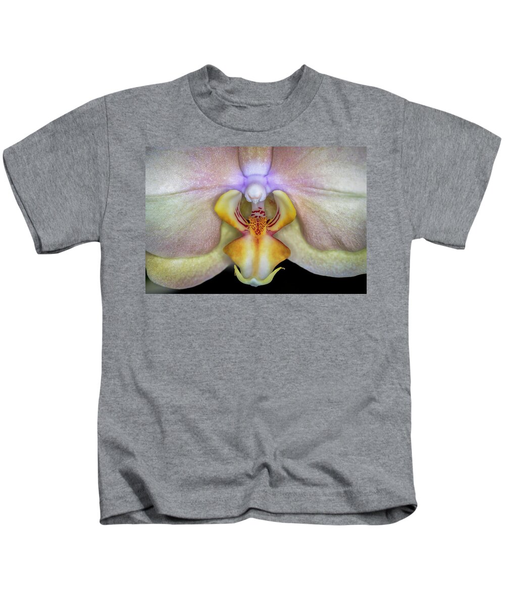 Orchid Kids T-Shirt featuring the photograph The Orchid by The Flying Photographer