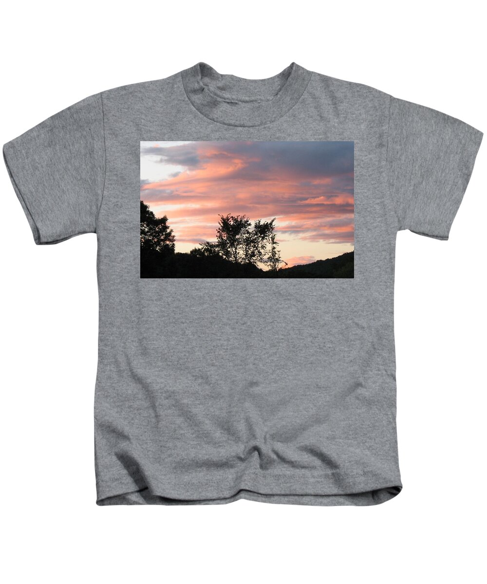Landscape Kids T-Shirt featuring the photograph The Sky Speaks by Ed Smith
