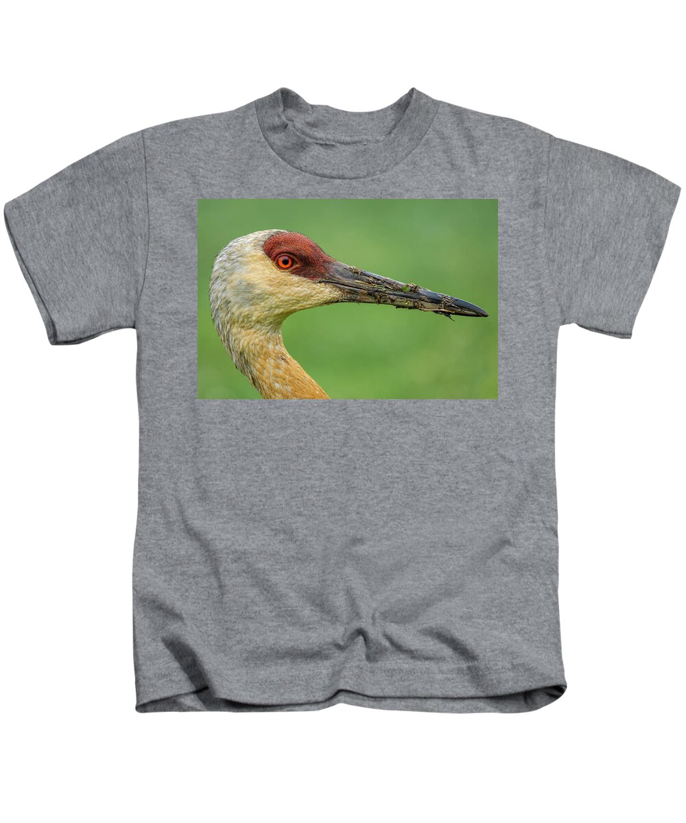 Eye Kids T-Shirt featuring the photograph The Stare by Brad Bellisle
