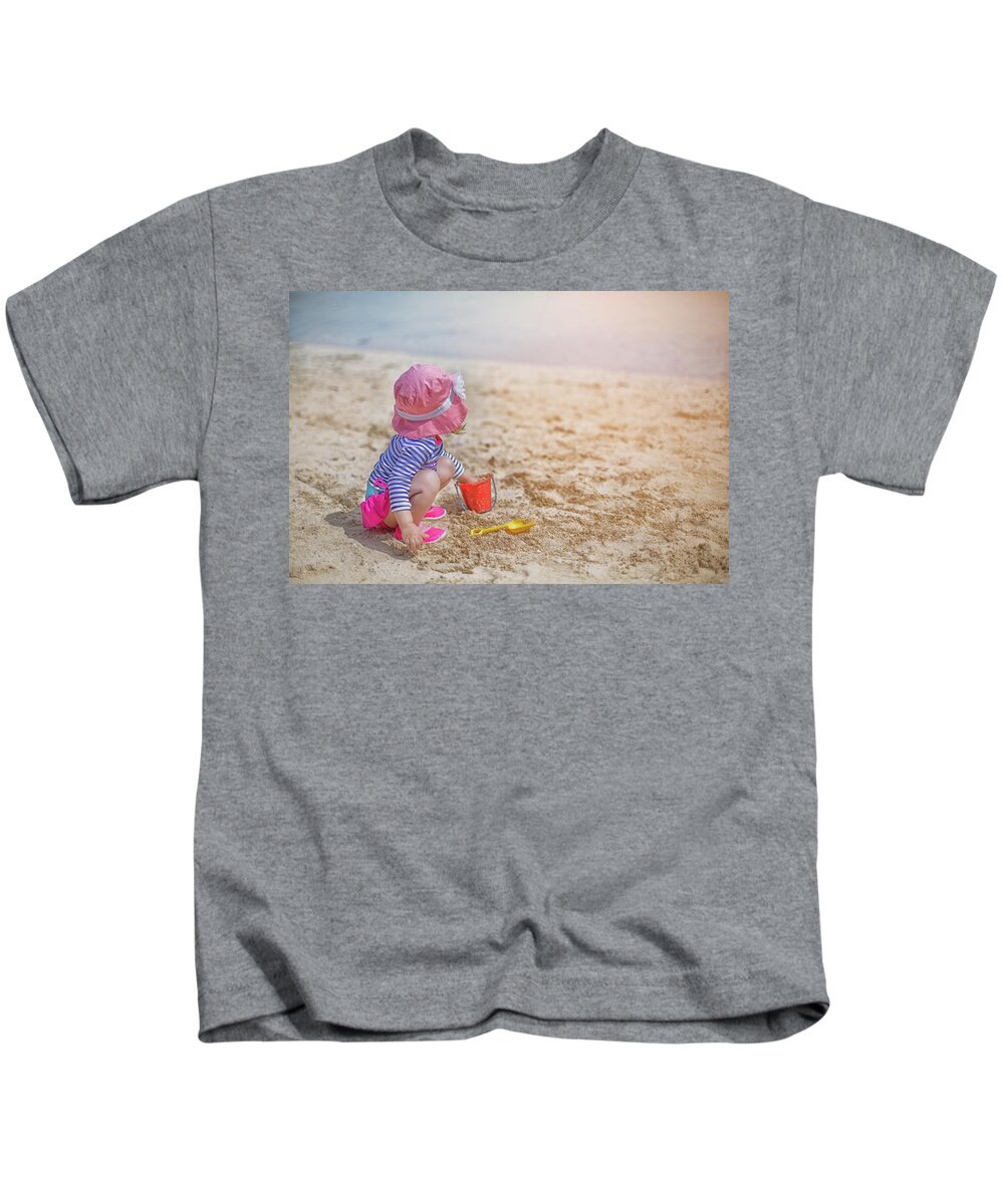 Baby Kids T-Shirt featuring the photograph The Sun Will Come Out by Elvira Pinkhas