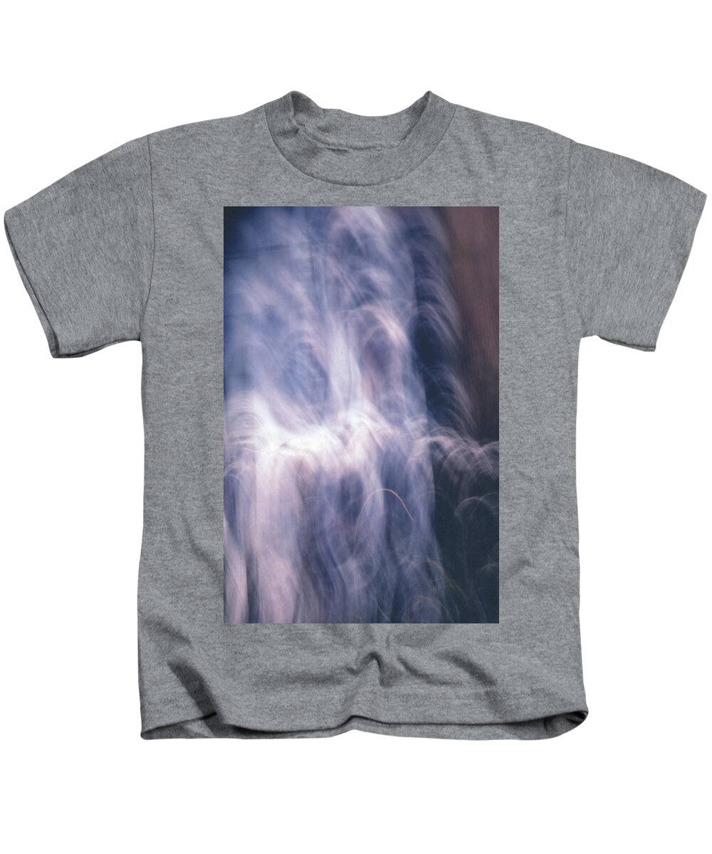 Abstract Kids T-Shirt featuring the photograph The Waterfall of Emotion by Steven Huszar