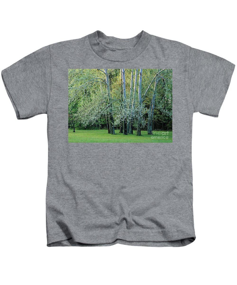 Tree Kids T-Shirt featuring the photograph Trees in Spring by Kevin Shields