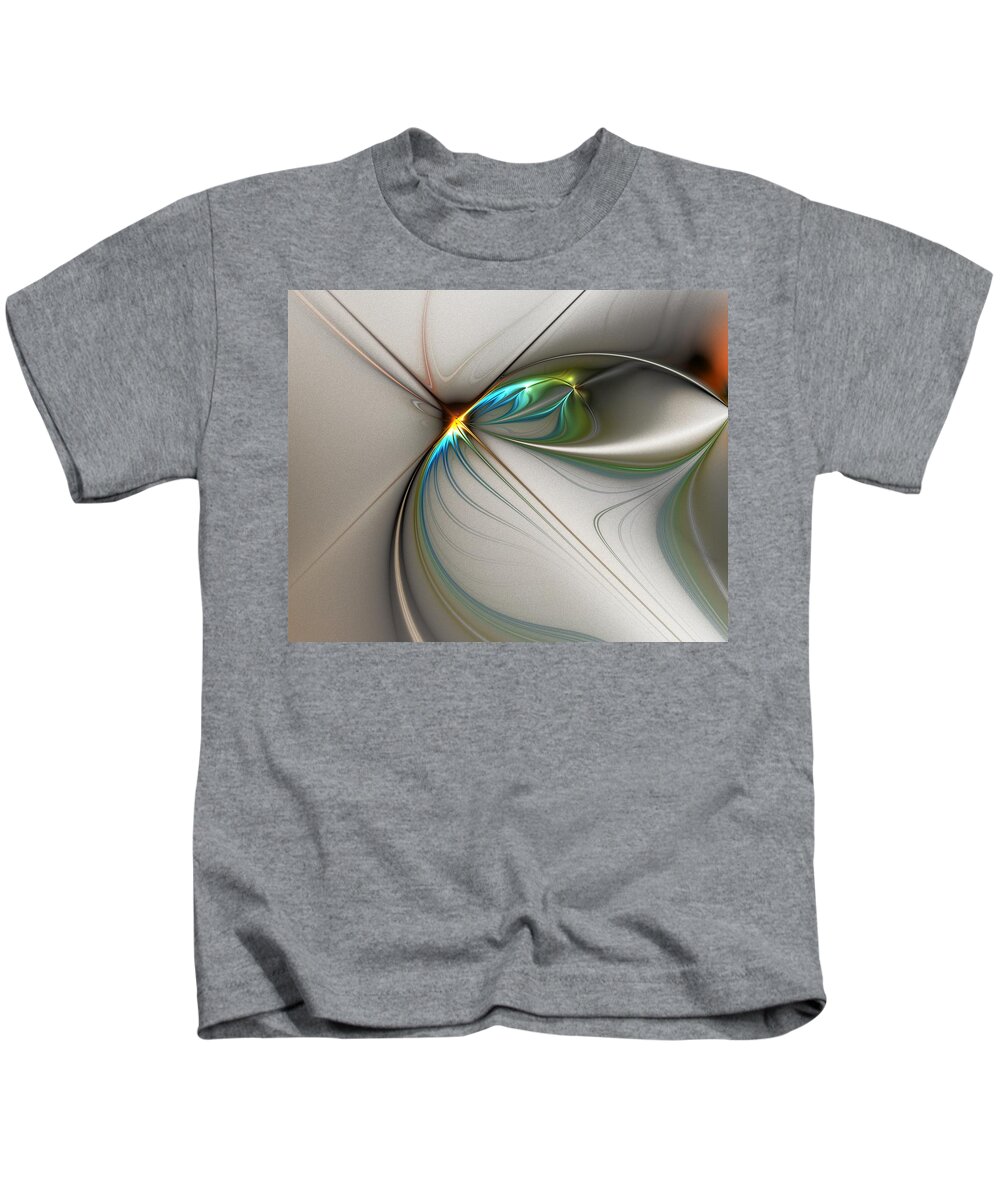 Digital Painting Kids T-Shirt featuring the digital art Untitled 02-16-10-a by David Lane