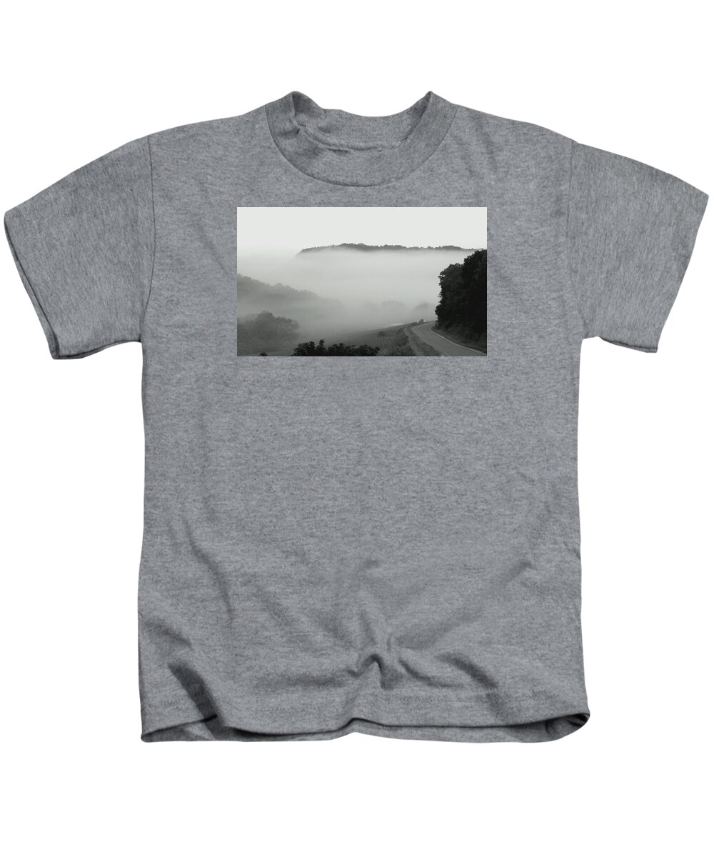 Summertime Kids T-Shirt featuring the photograph Valley Blankets by Wild Thing