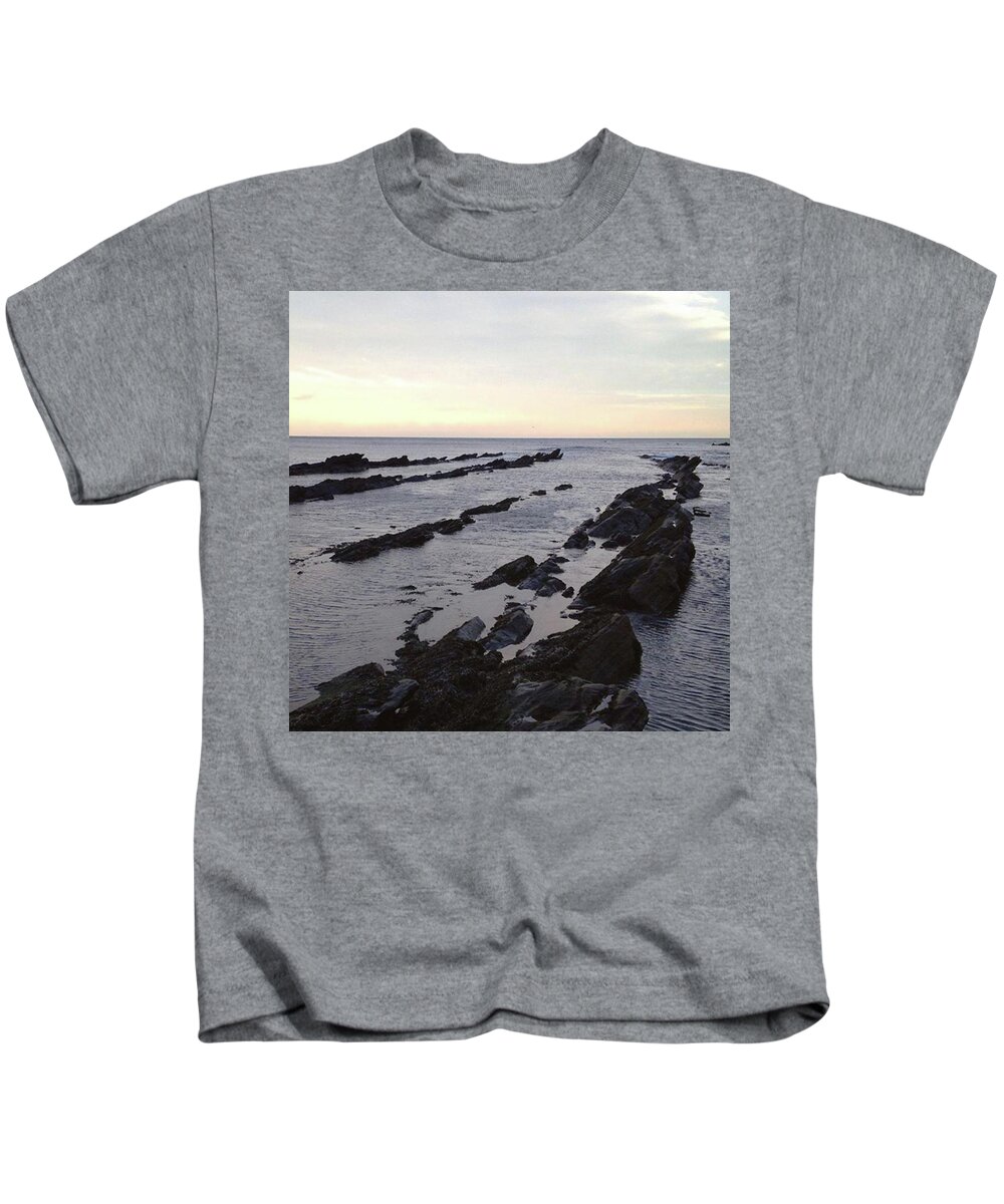 Northsea Kids T-Shirt featuring the photograph Ocean's Maw by Michael Paget