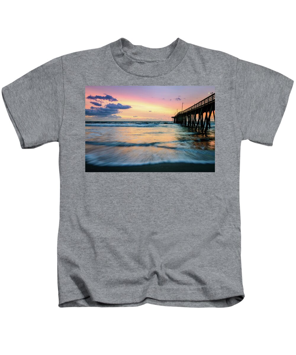 Landscape Kids T-Shirt featuring the photograph When the Tides Return by Michael Scott