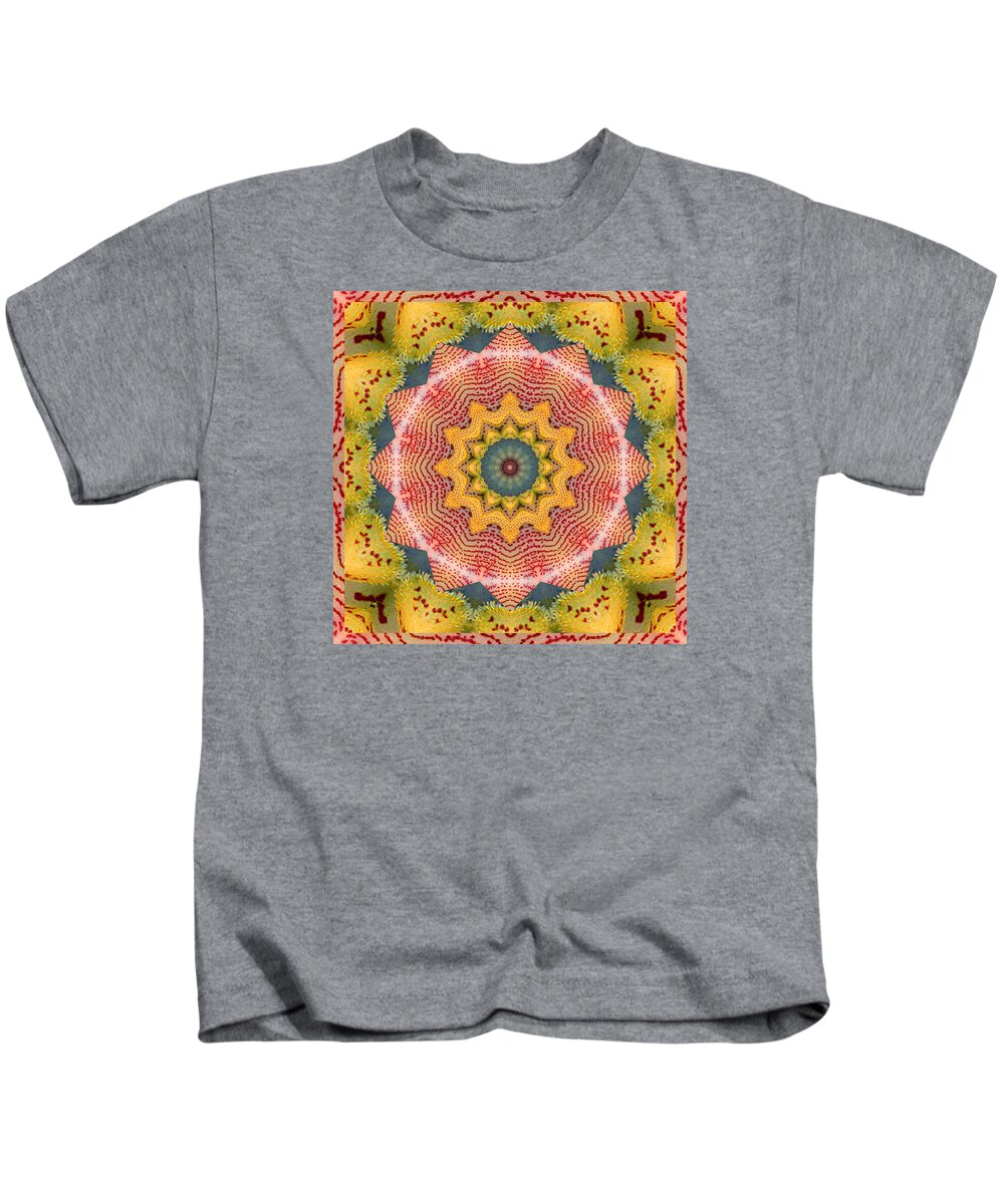Mandalas Kids T-Shirt featuring the photograph Wholeness by Bell And Todd