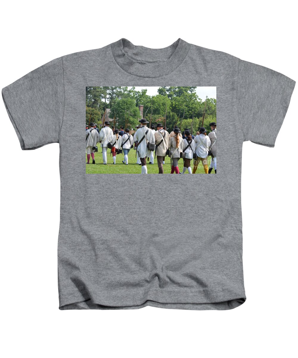 Colonial Williamsburg Kids T-Shirt featuring the photograph Williamsburg #3 by Buddy Morrison