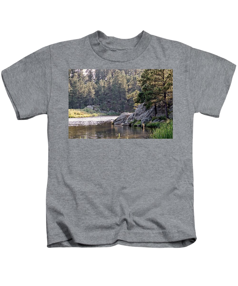 Custer State Park South Dakota Kids T-Shirt featuring the photograph Custer State Park South Dakota #9 by Susan Jensen