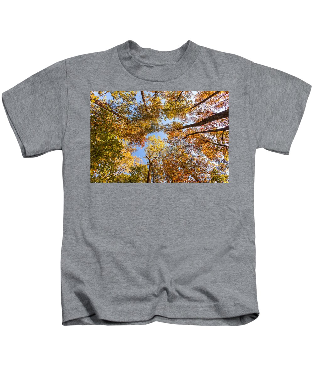 Autumn Kids T-Shirt featuring the photograph Autumn Fall by Chris Spencer