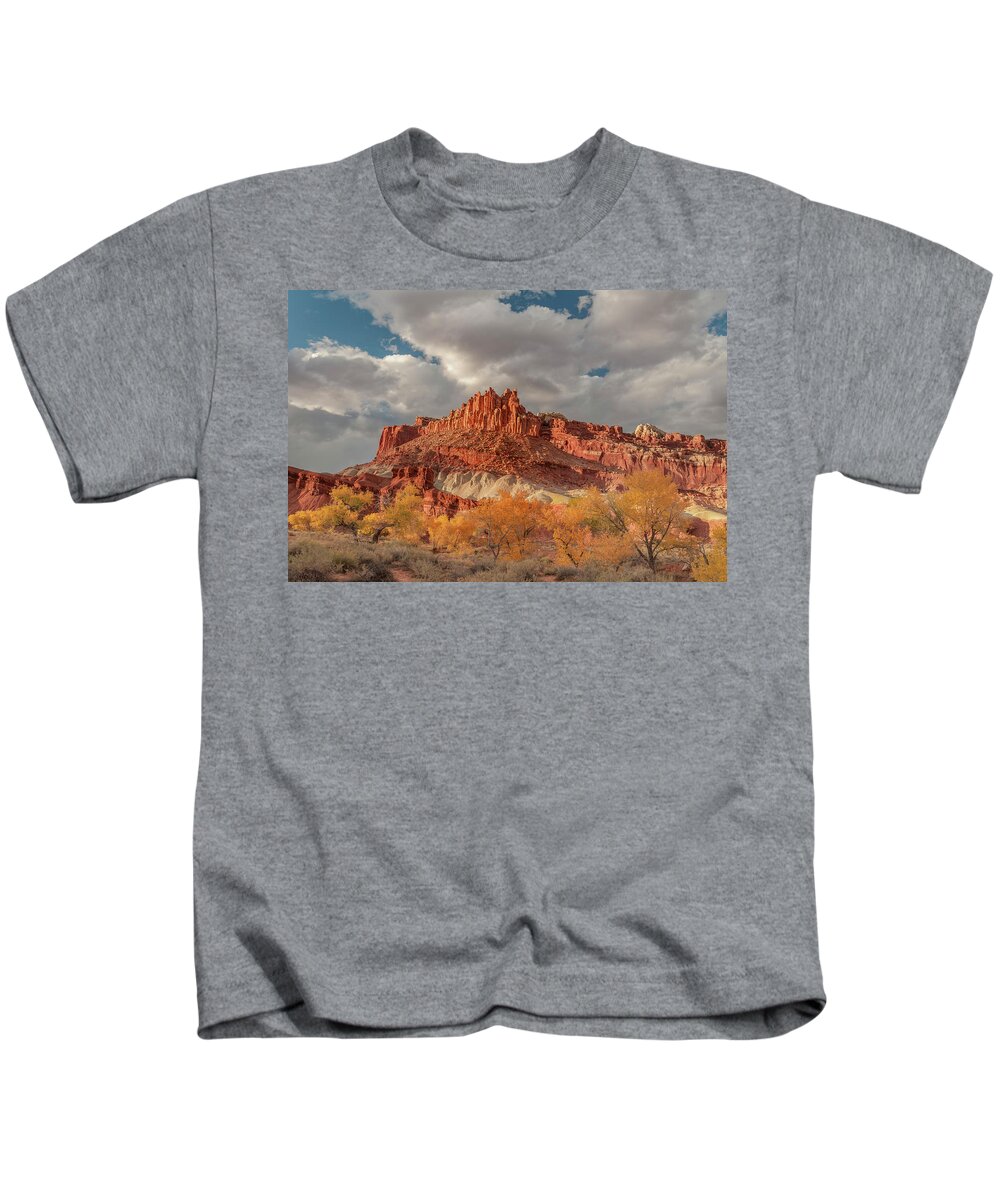 Jeff Foott Kids T-Shirt featuring the photograph Capitol Reef National Park by Jeff Foott