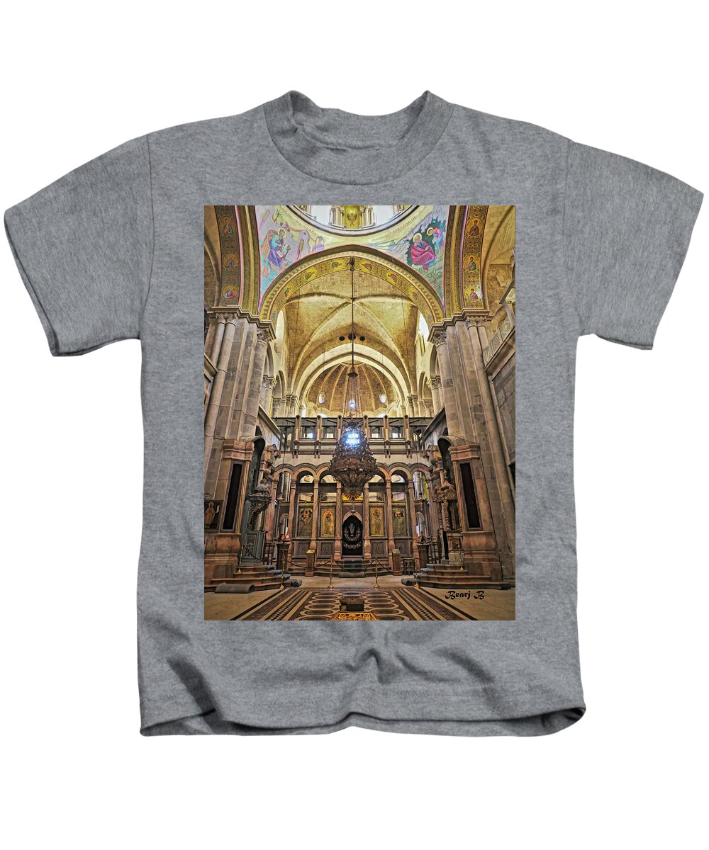 Church Of The Holy Sepulchre Kids T-Shirt featuring the photograph Church of the Holy Sepulchre by Bearj B Photo Art