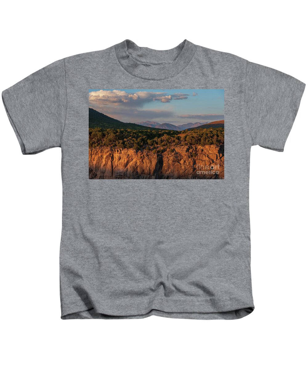 Black Canyon Kids T-Shirt featuring the photograph Colorado Solitude by Jeff Hubbard