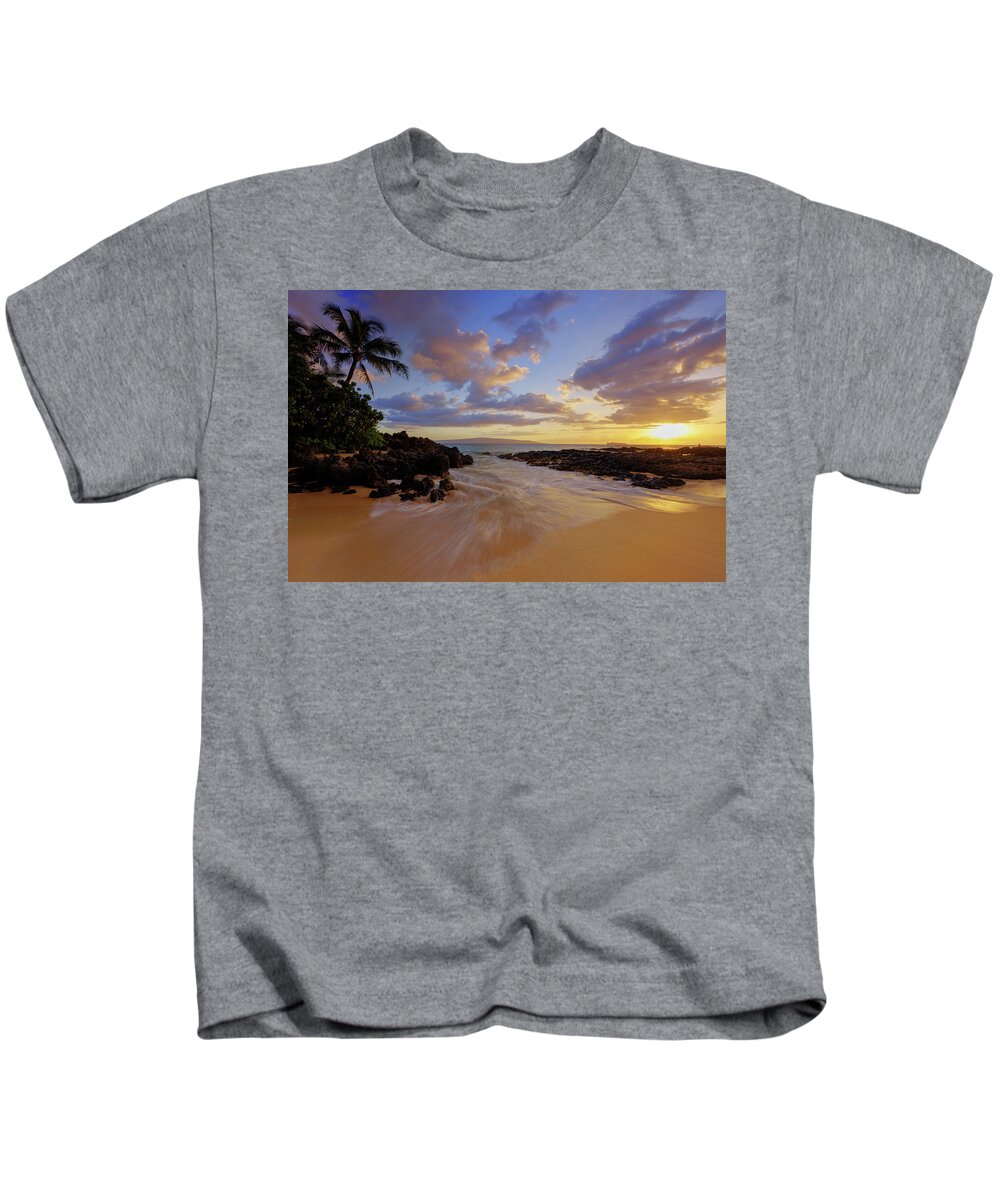Beach Kids T-Shirt featuring the photograph Maui's Way by Chad Dutson