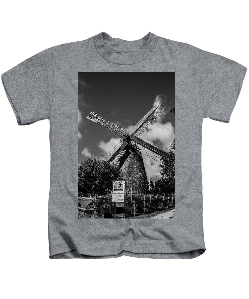 Windmill Kids T-Shirt featuring the photograph Morgan Lewis Mill 2 by Stuart Manning