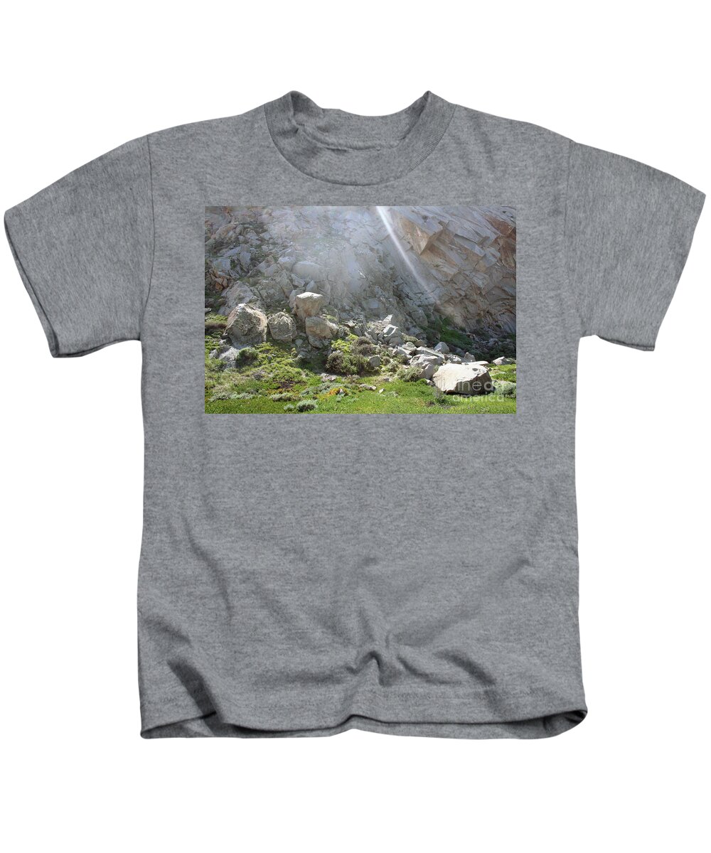 Morro Rock Kids T-Shirt featuring the photograph Morro Rock Cluster by Michael Rock