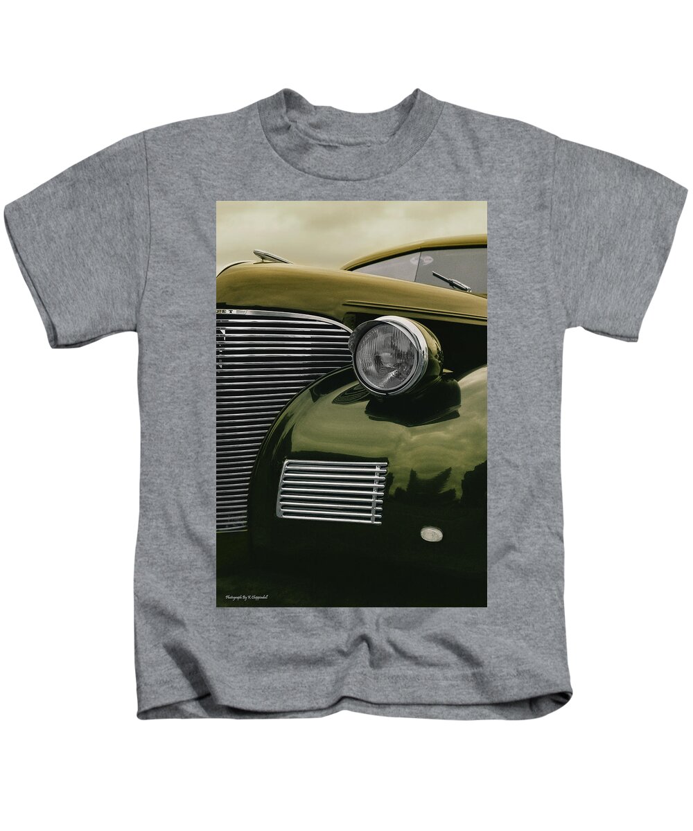 Old Chevy Photo Prints Kids T-Shirt featuring the digital art Old Chevy 0111 by Kevin Chippindall