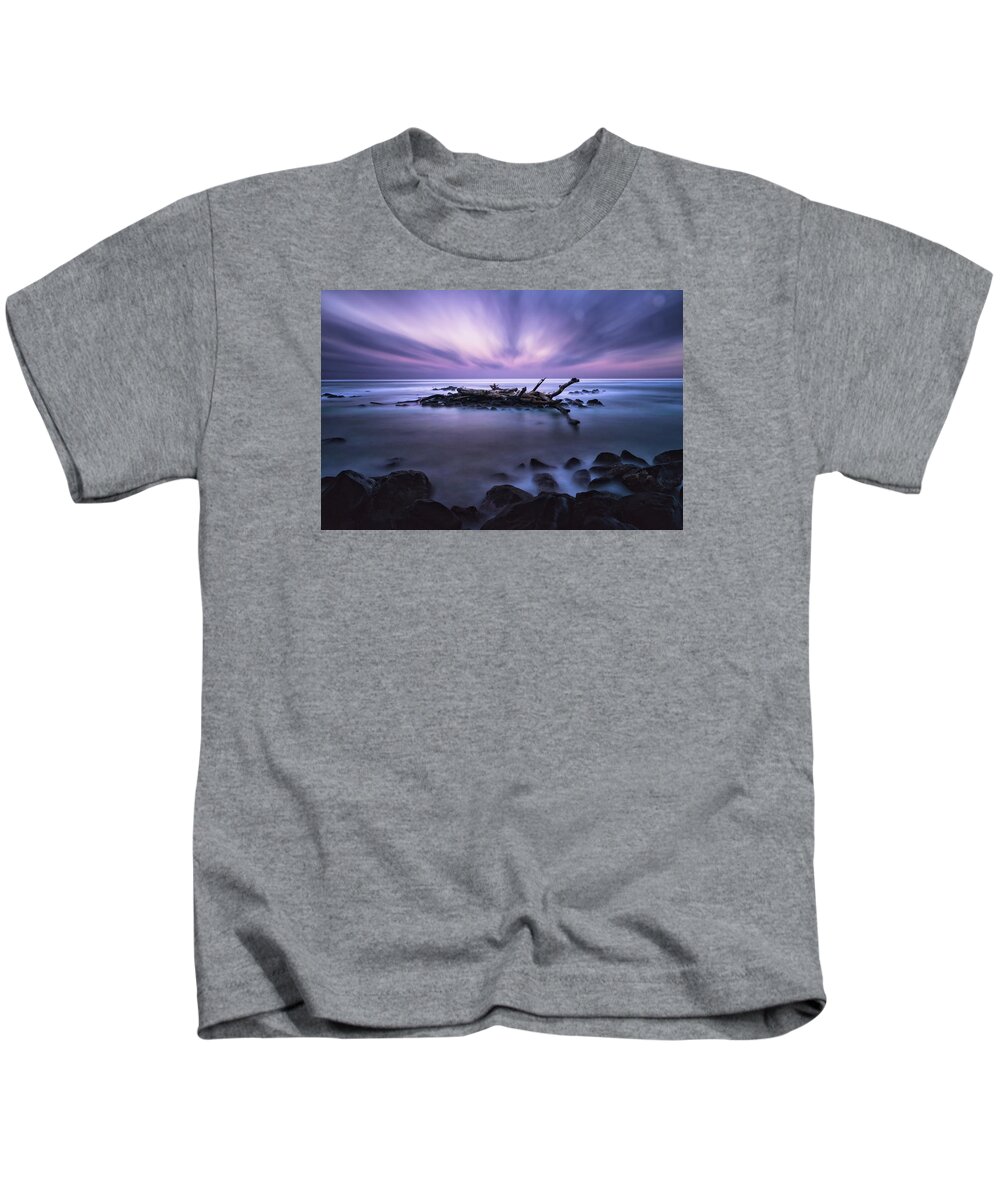 Landscape Kids T-Shirt featuring the photograph Pastel Tranquility by Jason Roberts