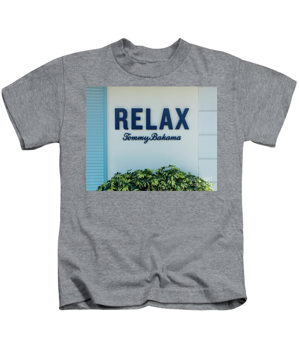 Relax Tommy Bahama Kids T-Shirt by Brian Jannsen - Fine Art America