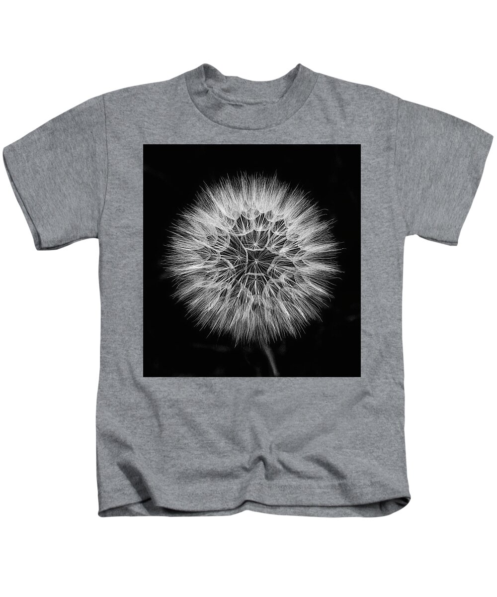 Salsify Kids T-Shirt featuring the photograph Salsify Wildflower by Lowell Monke
