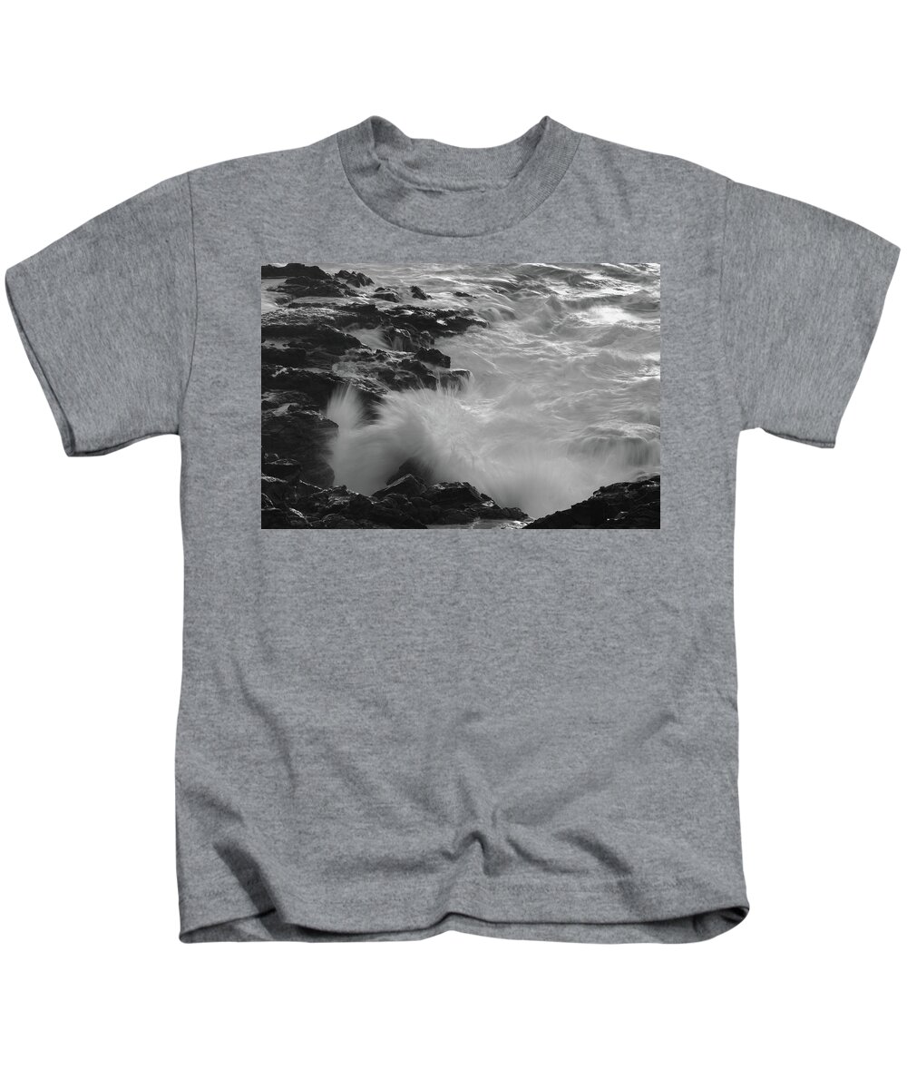 Hawaii Kids T-Shirt featuring the photograph Splatter by Ivan Franklin