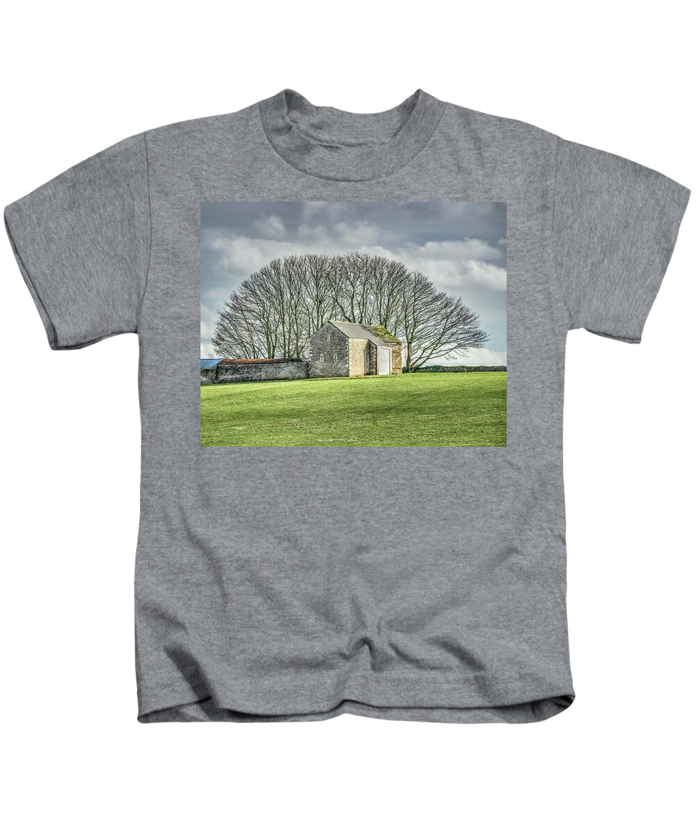 Tourism Kids T-Shirt featuring the photograph Tree Fan by Laura Hedien