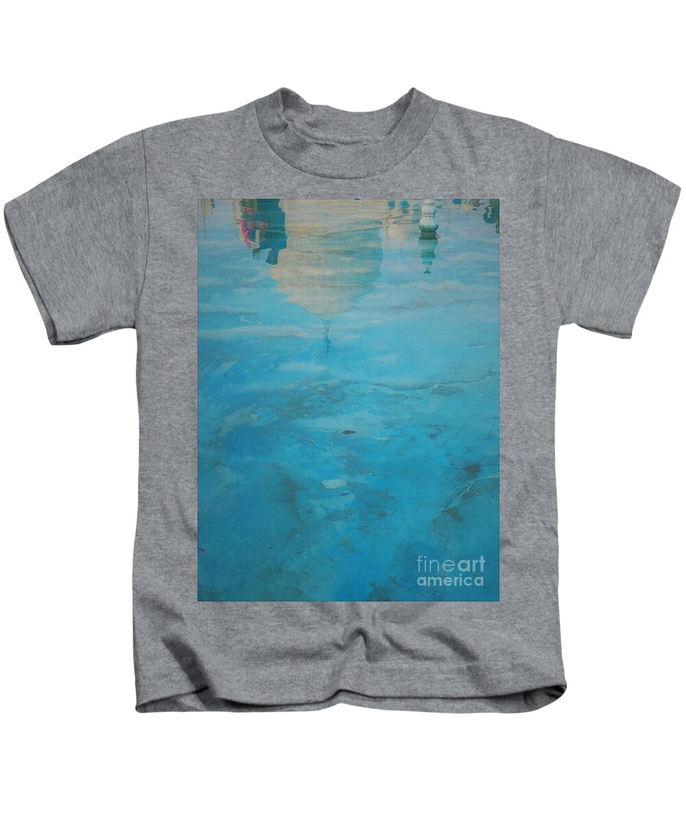 Abstract Photography Kids T-Shirt featuring the photograph We are water by Jarek Filipowicz
