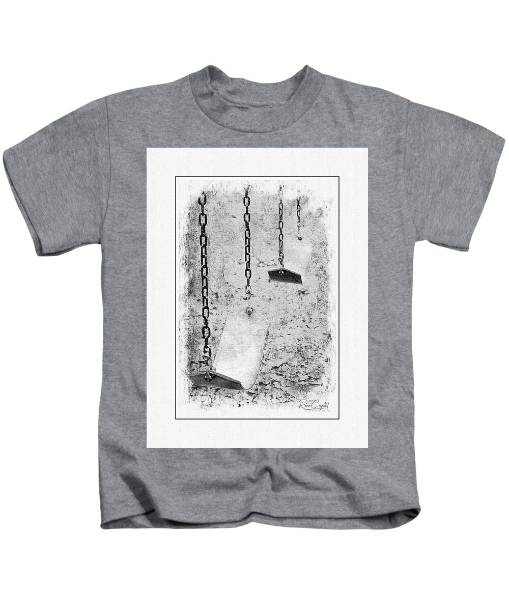 Playground Kids T-Shirt featuring the photograph Where Have All The Children Gone by Rene Crystal